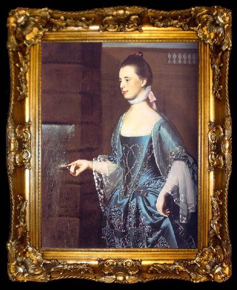 framed  John Singleton Copley Mrs Daniel Sargent, ta009-2